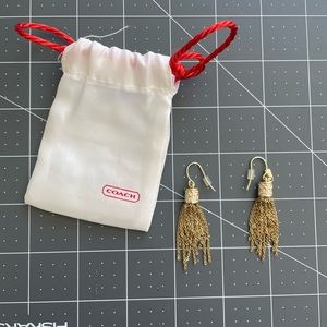 COACH Gold Earrings